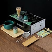Amazon｜JIKANNOYA 抹茶セット 初心者 10点セット お点前セット 陶磁器